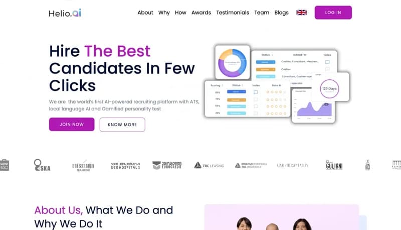 Helio.AI screenshot