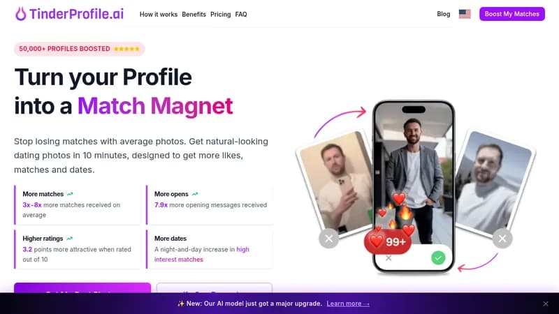 tinderprofile.ai website