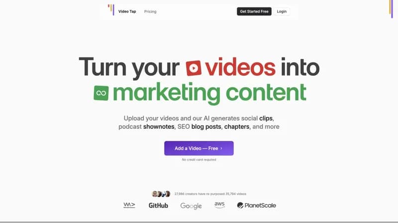 Video Tap screenshot