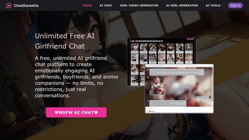 chatsweetie website