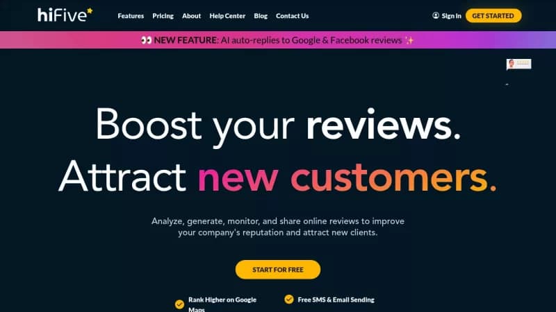 HiFive screenshot