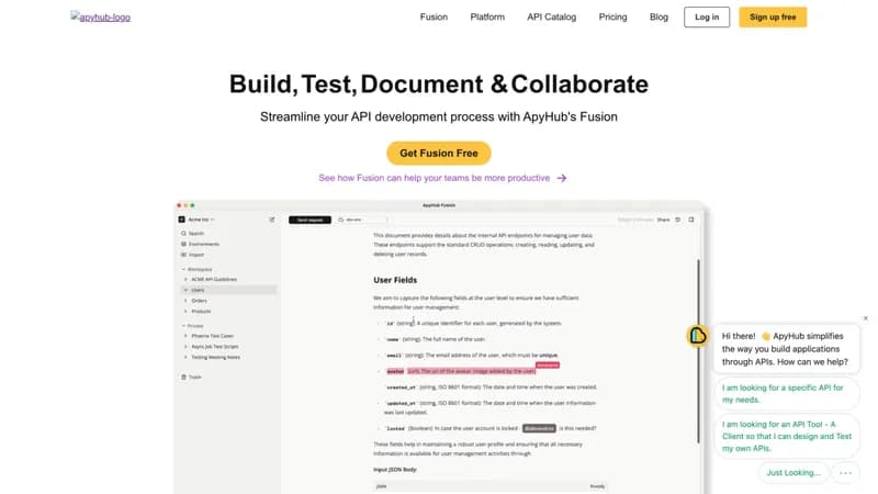 ApyHub screenshot