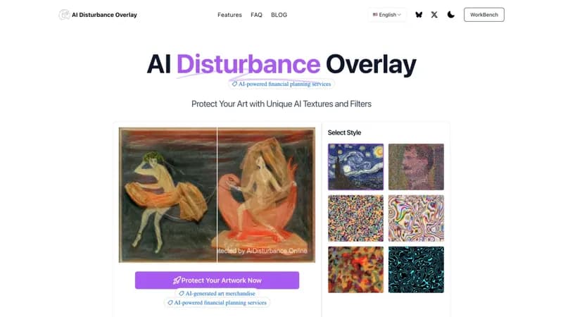 AI Disturbance Overlay screenshot