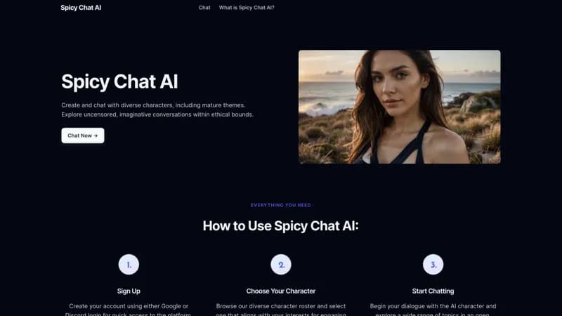 Spicy Chat AI screenshot