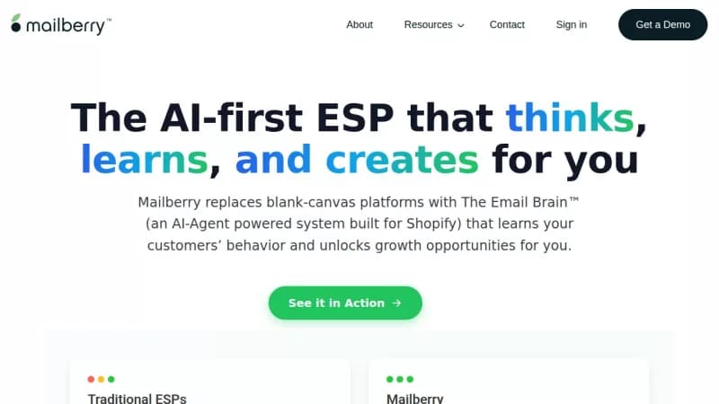 Mailberry screenshot