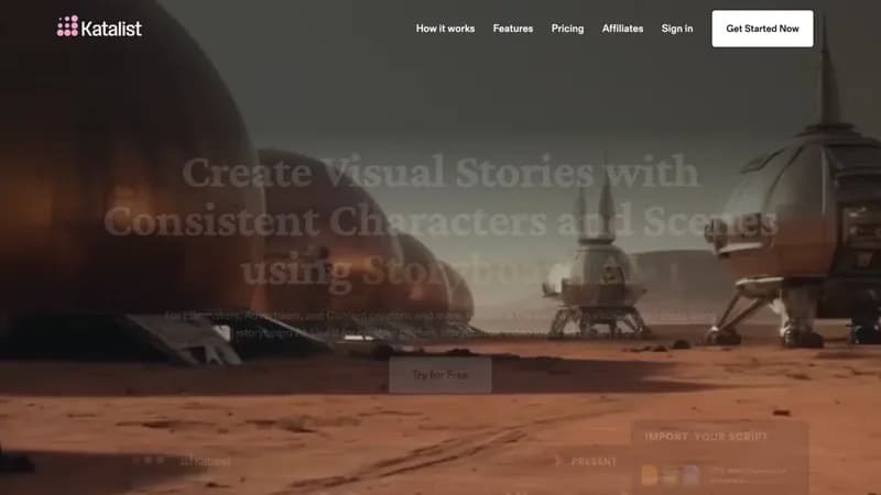 Storyboard AI screenshot