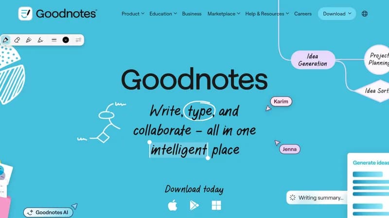 goodnotes website