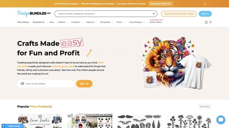 Design Bundles screenshot