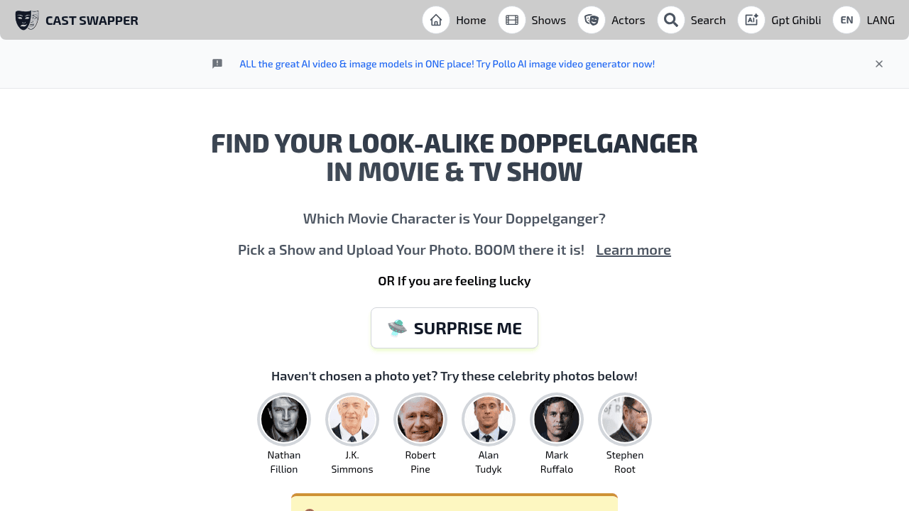 cast swapper website