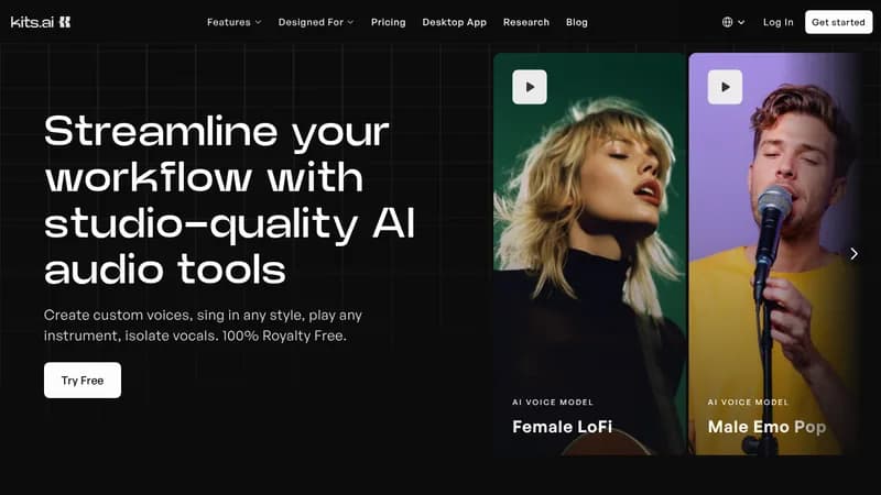 kits ai website