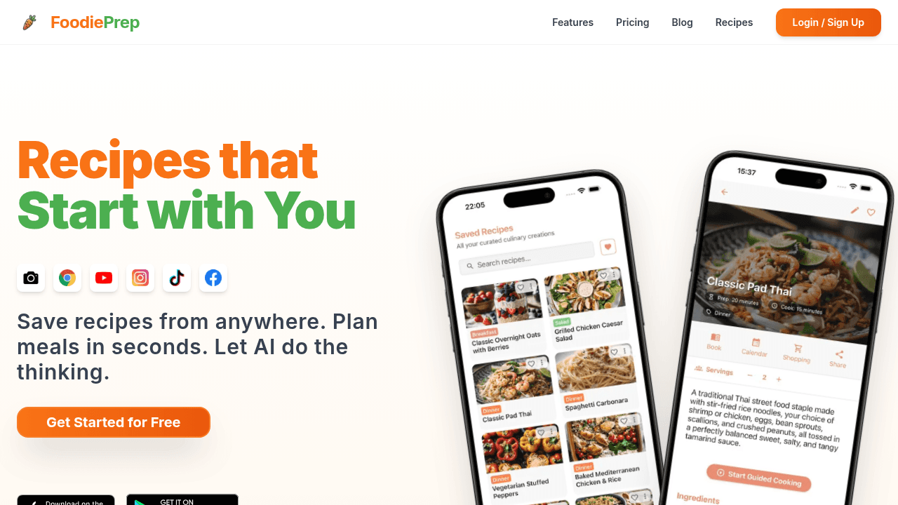 foodieprep website