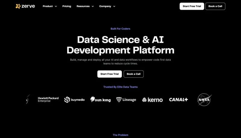 Zerve AI screenshot
