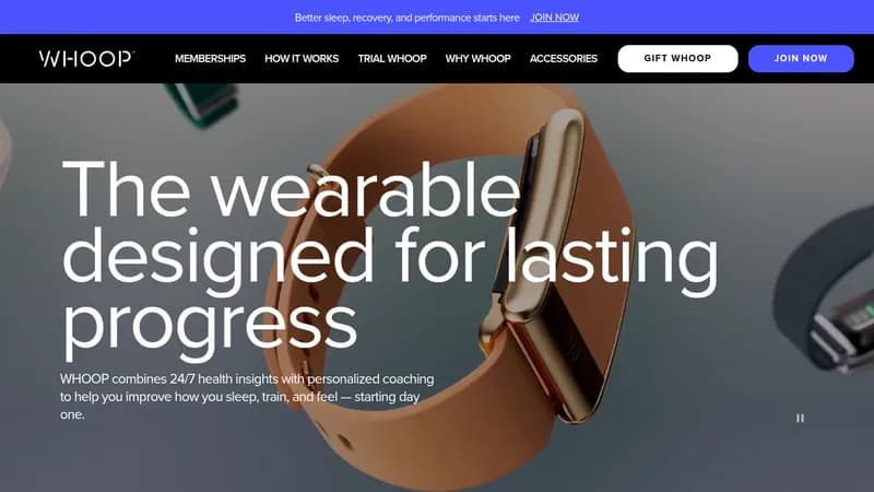 whoop website