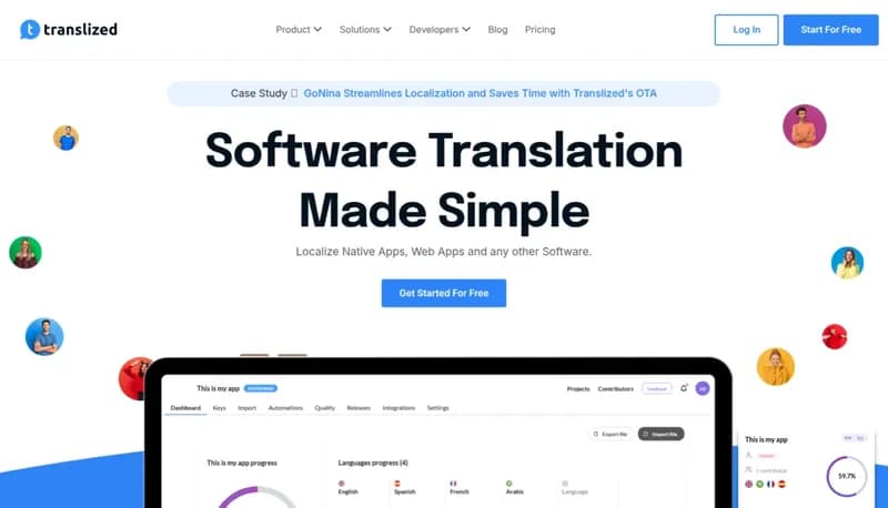 Translized screenshot