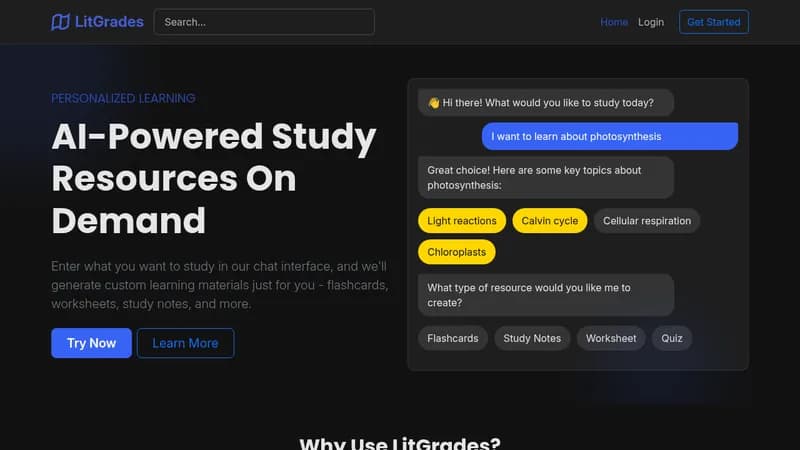 litgrades website