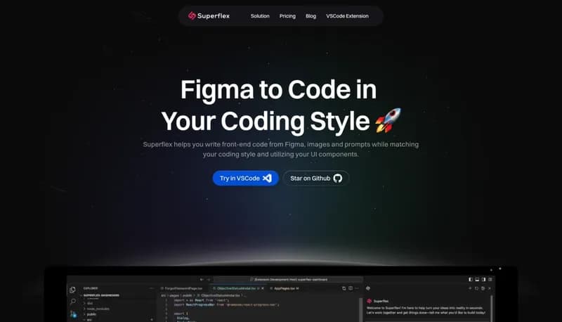 Superflex screenshot