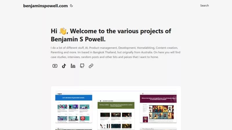 Benjamin S. Powell screenshot