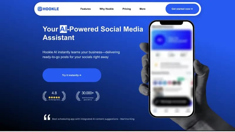 Hookle screenshot