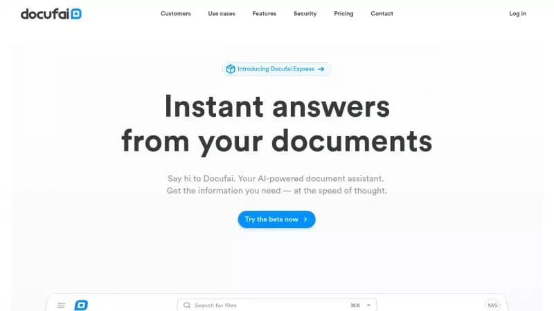 Docufai screenshot