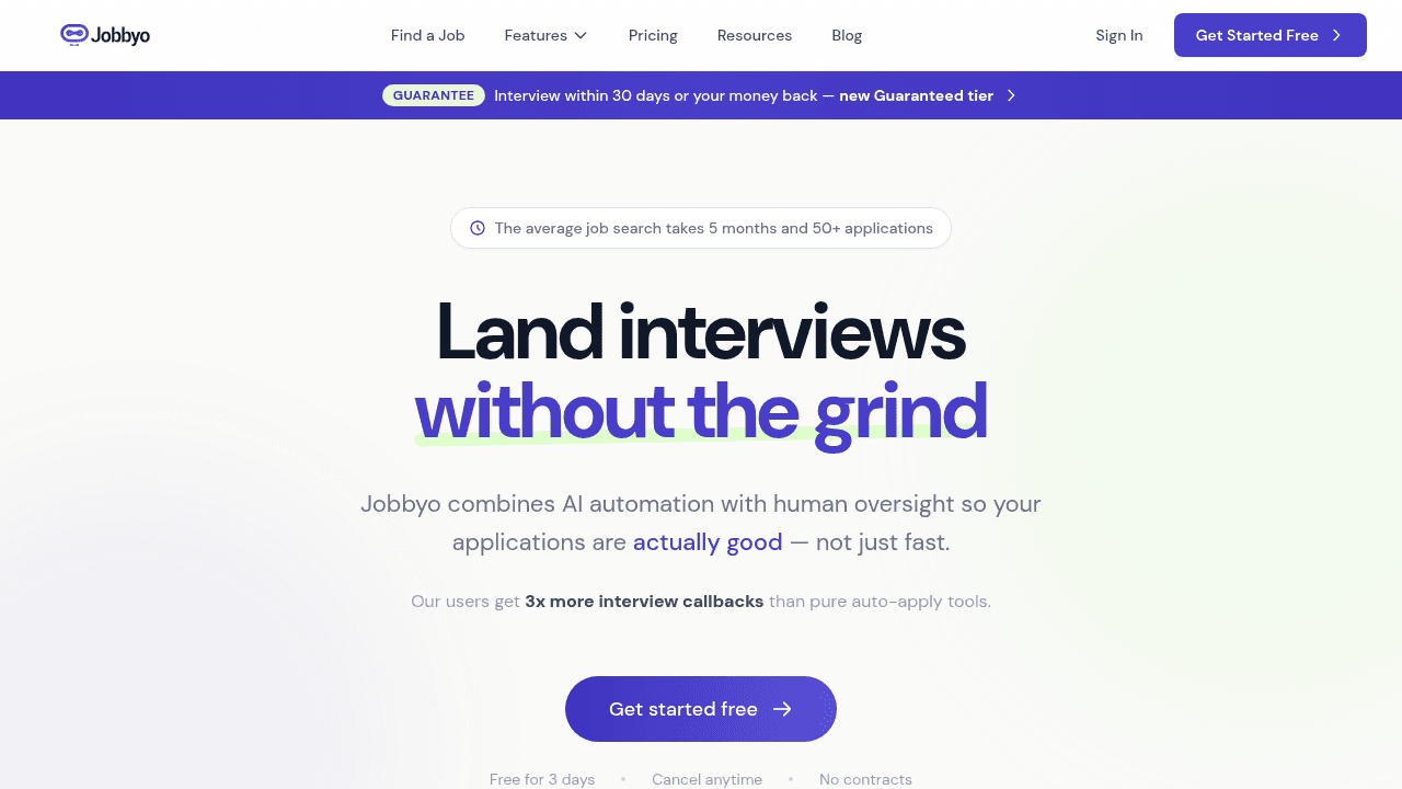 jobbyo website
