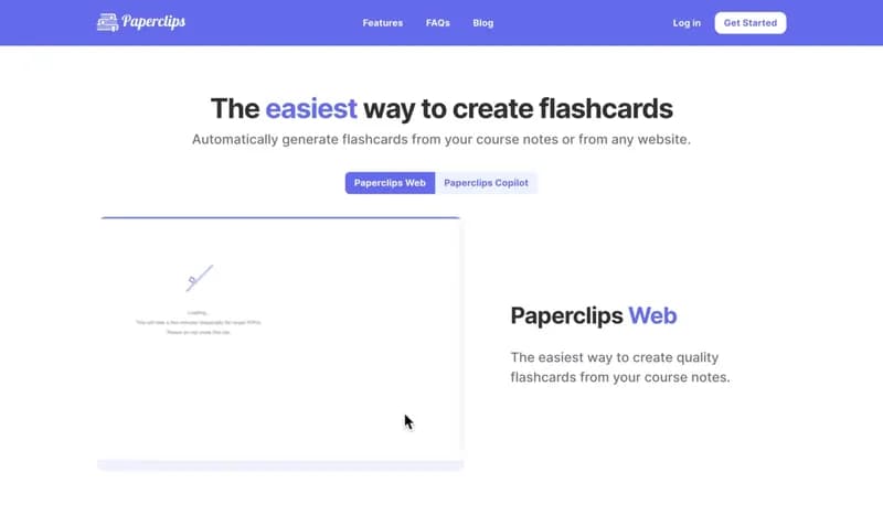 Paperclips screenshot