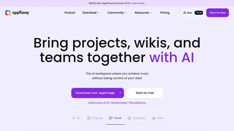 appflowy website