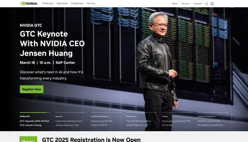 NVIDIA AI Computing screenshot