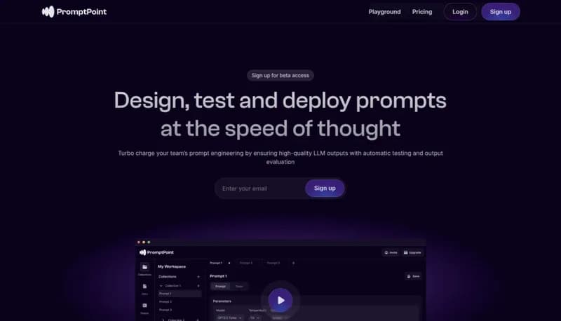 PromptPoint screenshot