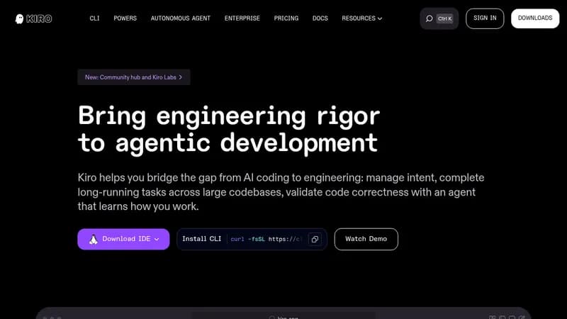 kiro website