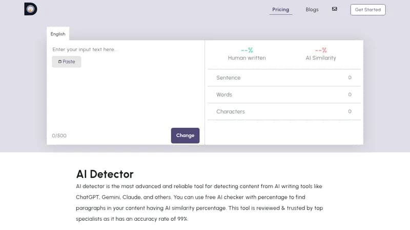 ai detector website