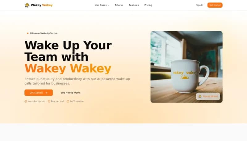 Wakey Wakey screenshot