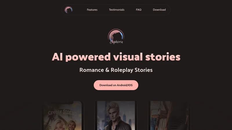 euphoria: ai choices website