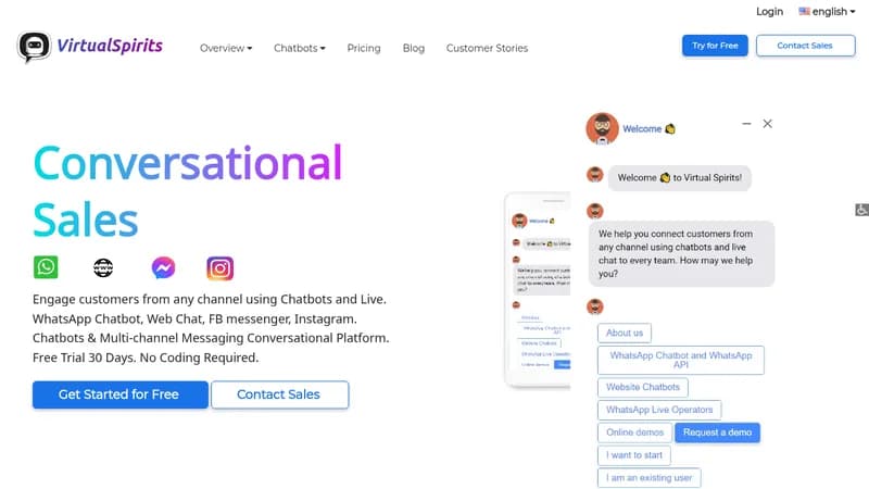 virtualspirits website