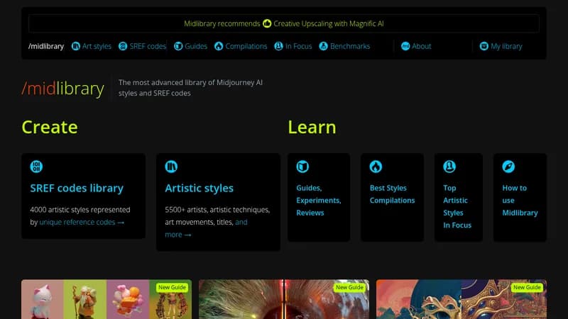 midlibrary website
