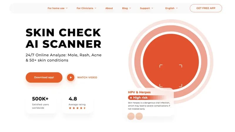 Skin Check AI Scanner screenshot