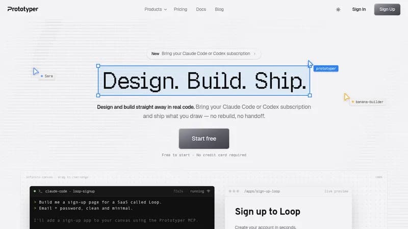 prototyper website