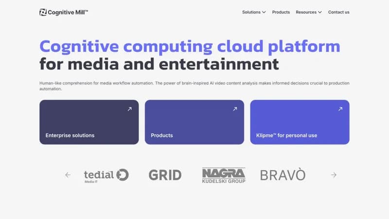 CognitiveMill™ screenshot