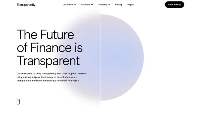 Transparently.AI screenshot