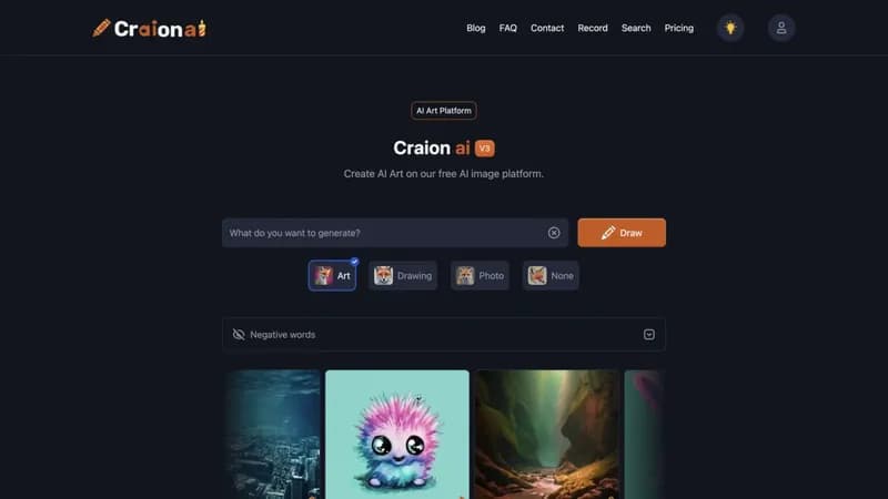 Craion AI screenshot
