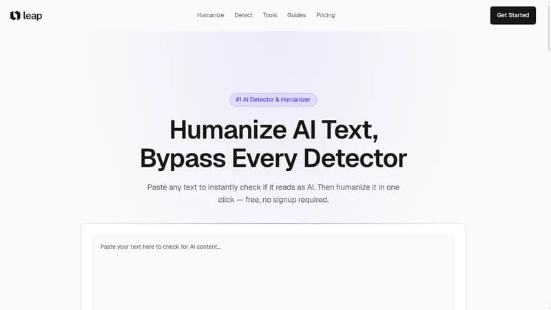 leap ai website