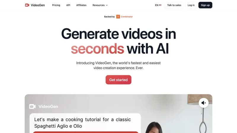 VideoGen screenshot