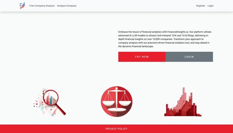 FinancialInsights.ai screenshot