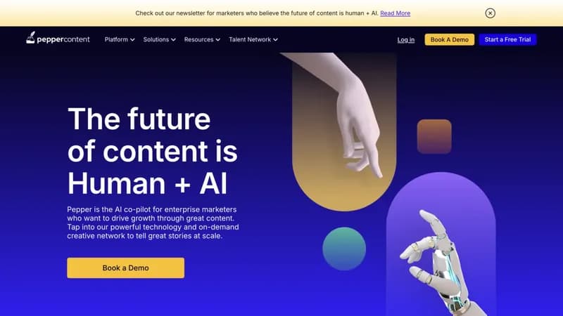 Pepper Content screenshot