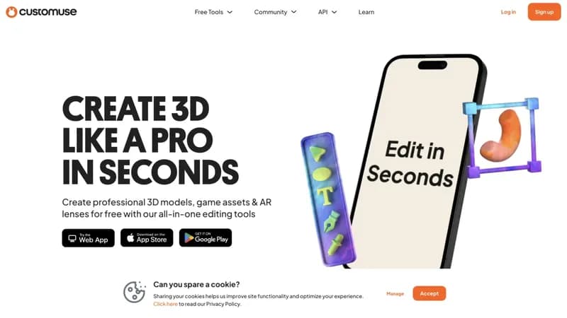 Customuse screenshot