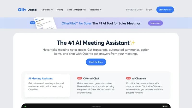 Otter.ai screenshot