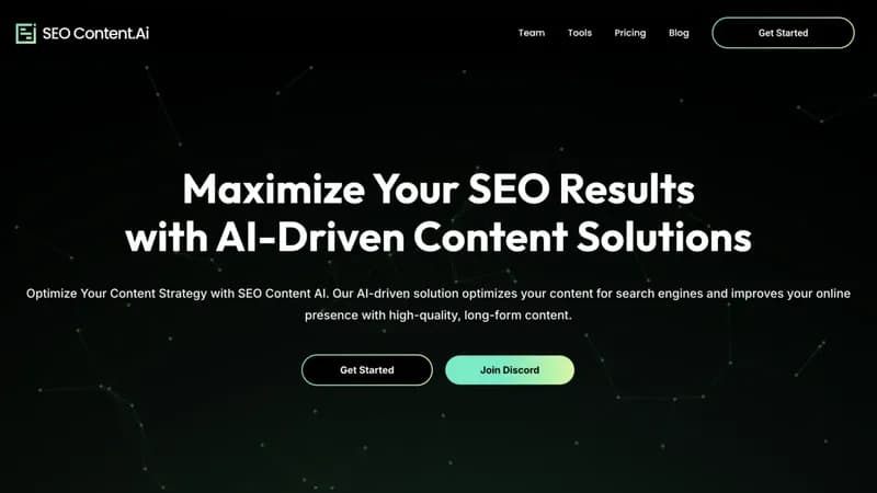 SEO Content AI screenshot