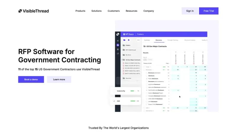 VisibleThread screenshot