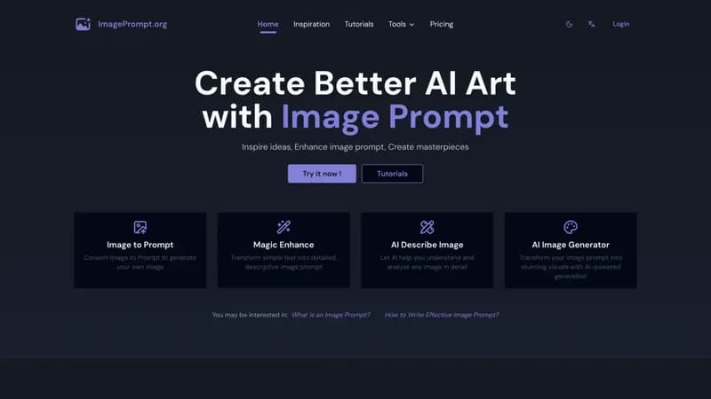 ImagePrompt screenshot