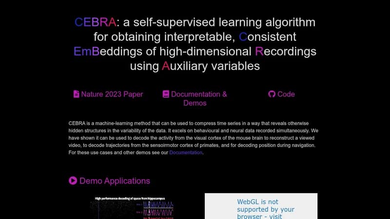cebra website