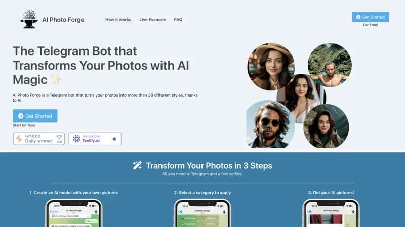 AI Photo Forge screenshot